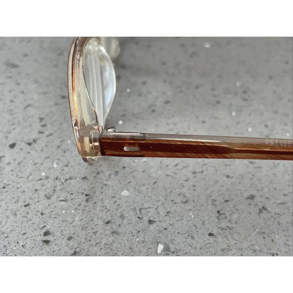 Modern KATHY BROWN 49-17-135 Brown Fade Full Rim Plastic Eyeglasses Frames ONLY